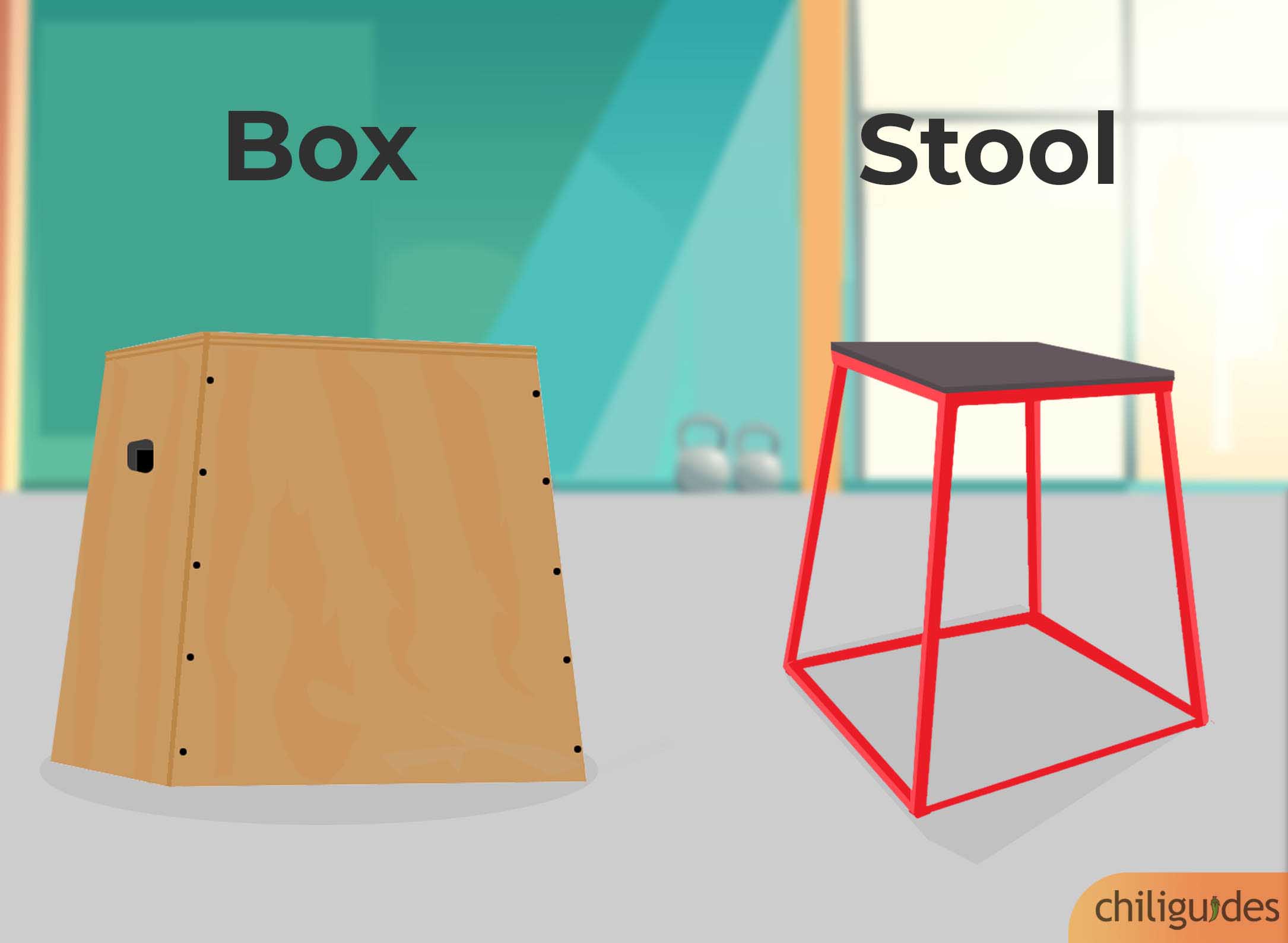 Buy a box, not a stool.