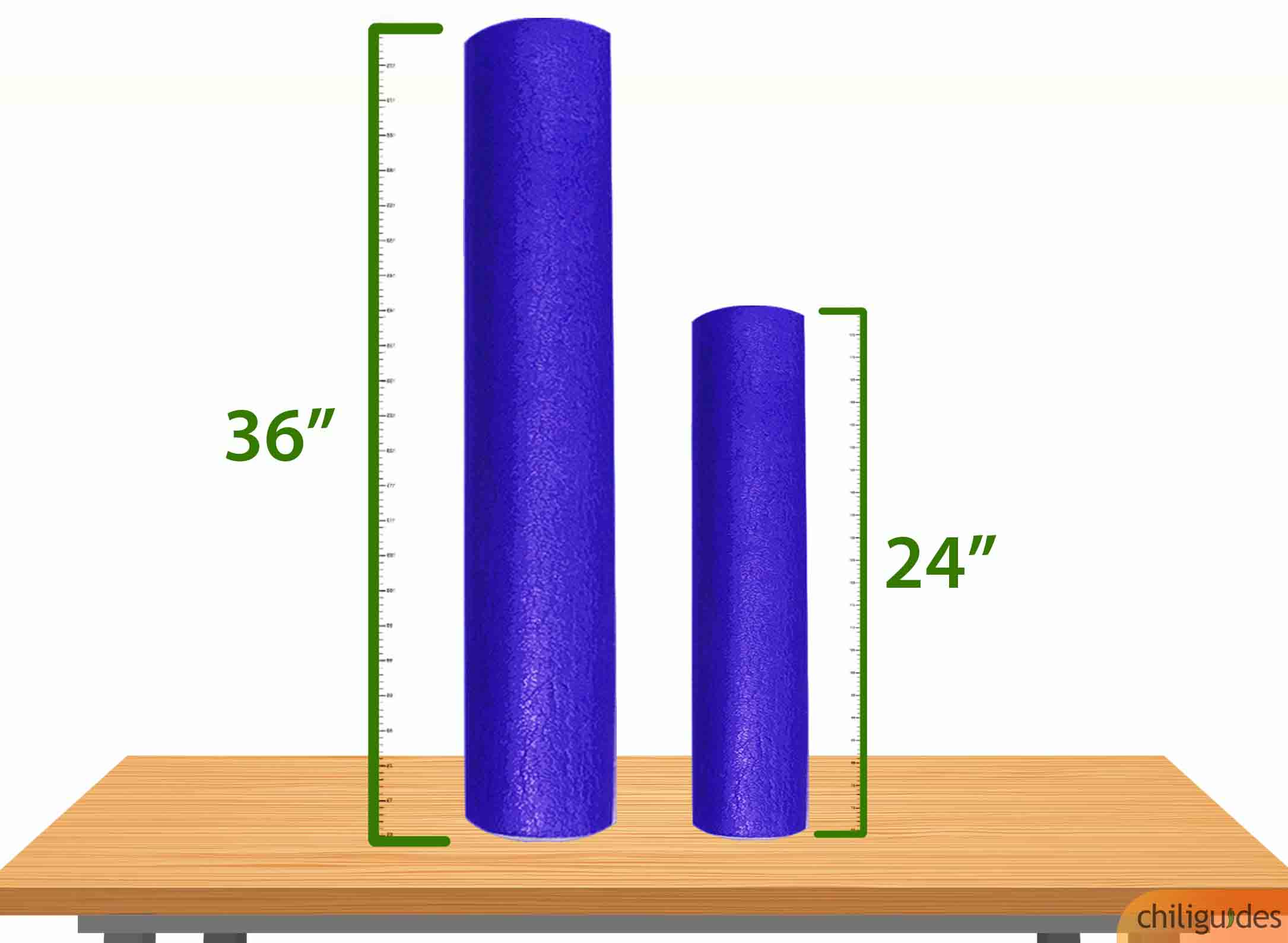 Choosing a Foam Roller: Types & Sizes