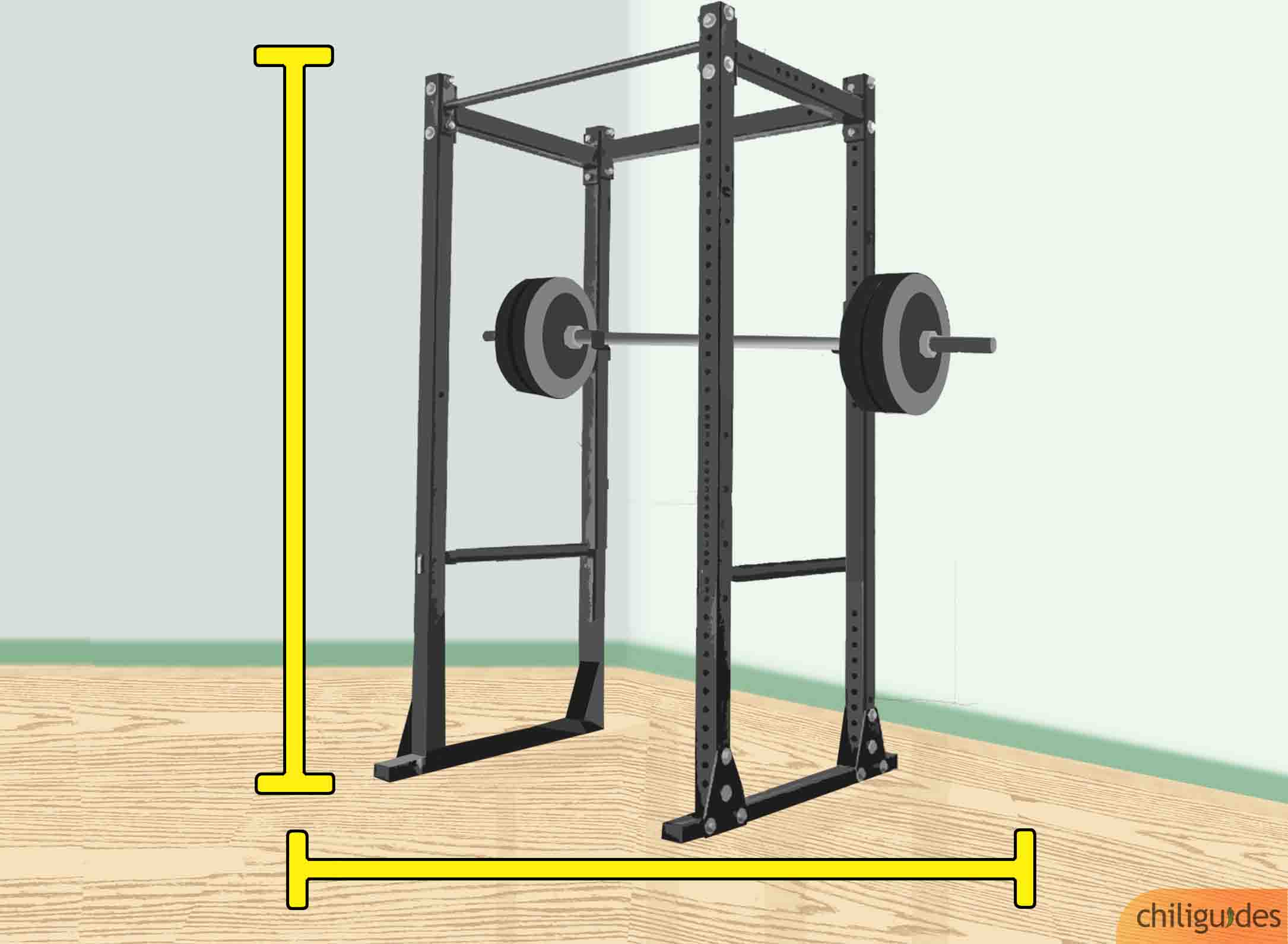 How tall are squat racks new arrivals