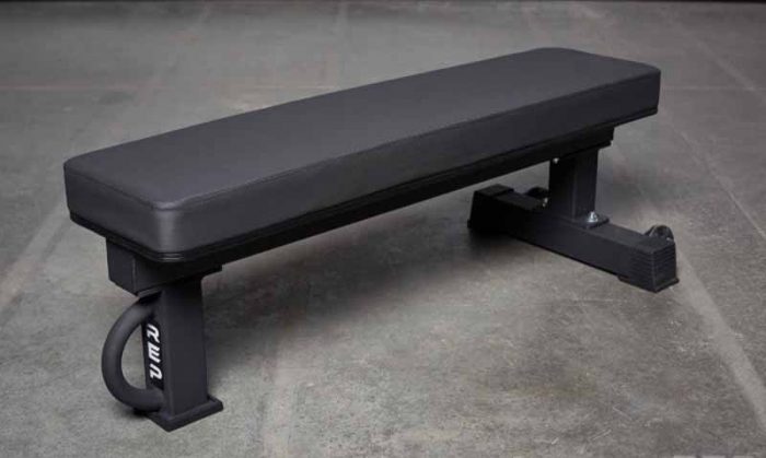 Weight bench black and gray
